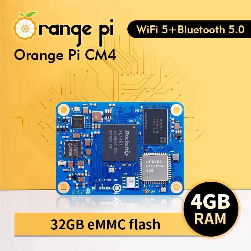 BoaMasMOrange Pi CM4 4GB RAM 3 - Compute Module 4 32Gb Wifi incelemesi ve fiyatı