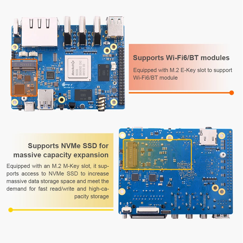 Orange Pi 5 Plus 4 8 16 GB RAM - Rk3588 Mini Pc Board incelemesi ve fiyatı