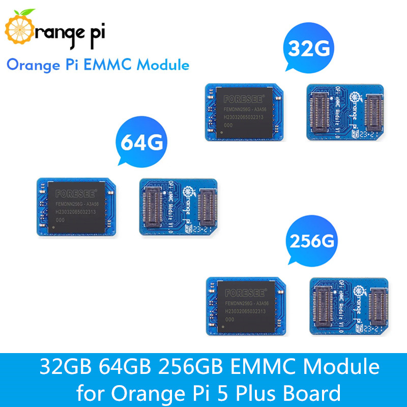 Turuncu Pi 32GB 64GB 256GB EMM - Orange Pi 5 Plus 32Gb incelemesi ve fiyatı