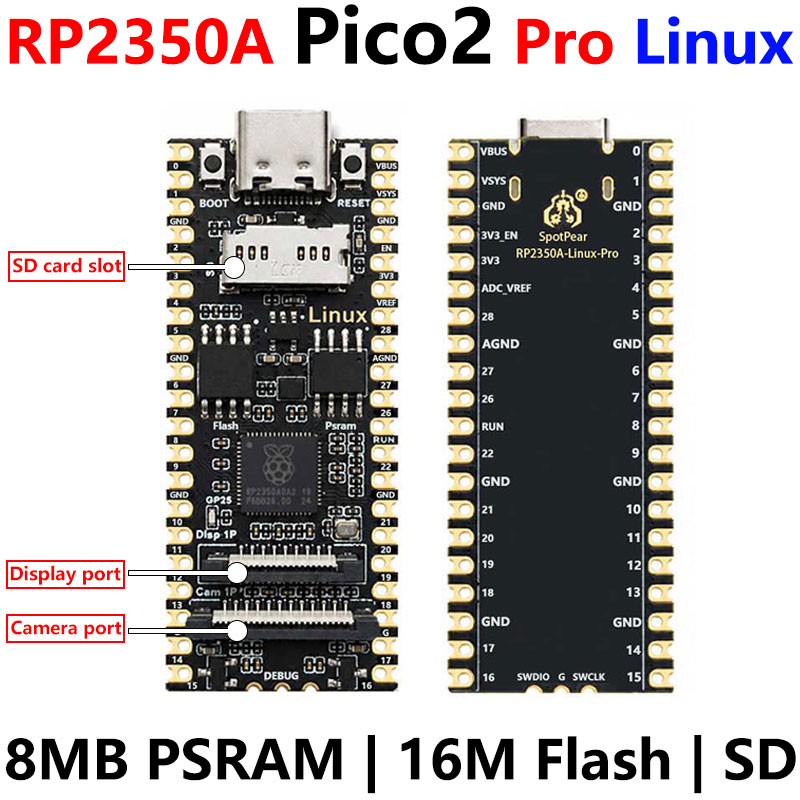 Raspberry Pi Pico 2 RP2350A Li - Radxa Rock 5B 16Gb incelemesi ve fiyatı