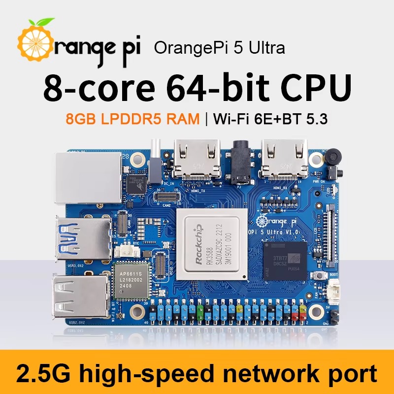 【Sıcak Fırsat】Orange Pi 5 Ultr - Rk3588 Mini Pc Board incelemesi ve fiyatı
